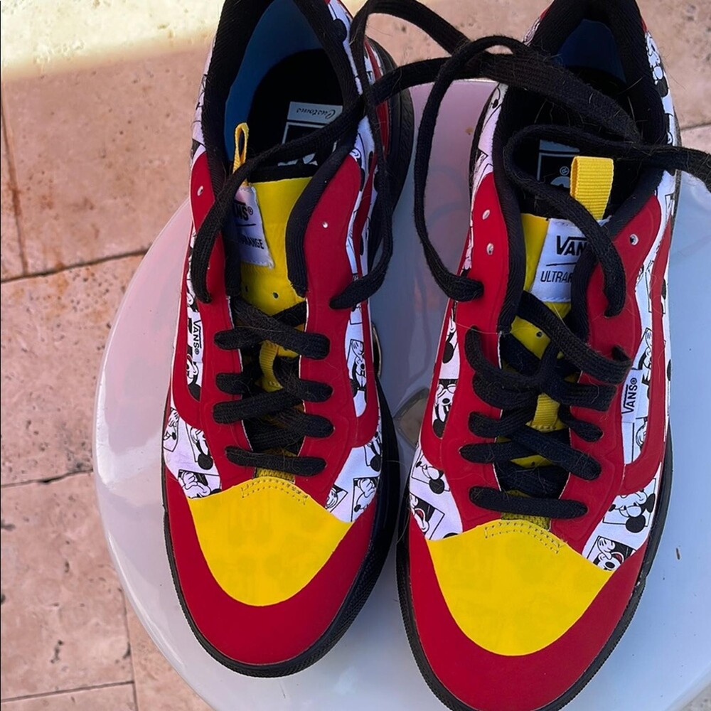 Vans Custom Mickey Mouse Ultrarange Sneakers - Picture 4 of 5